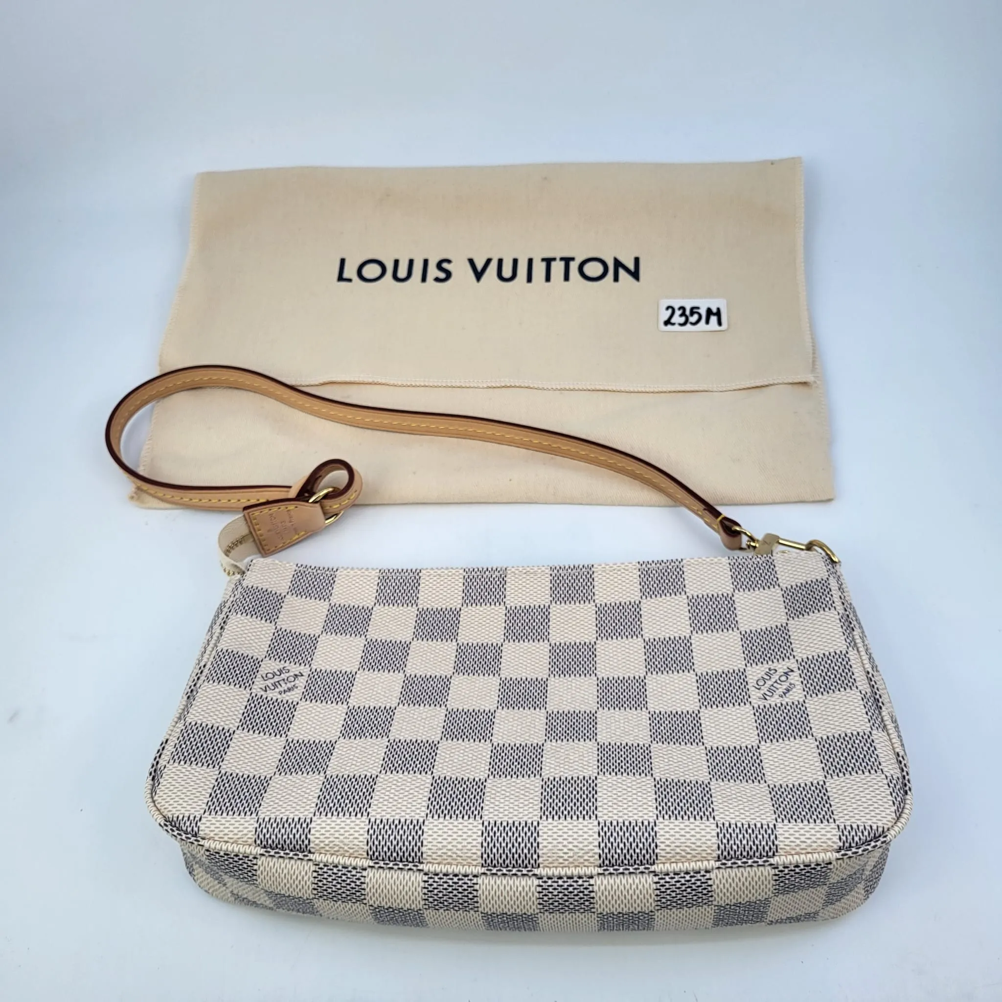 Pochette Accessories Damier Azur