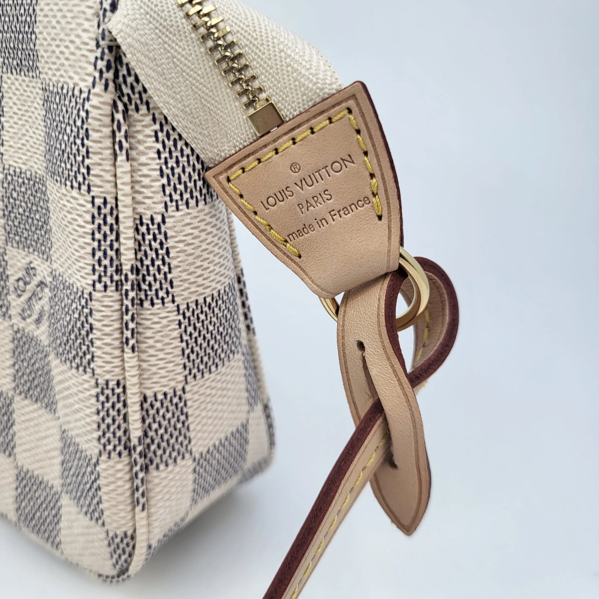 Pochette Accessories Damier Azur