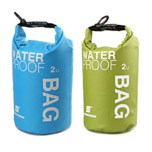 Portable Water Bottle Dry Bag | Waterproof 2L Water Storage Container