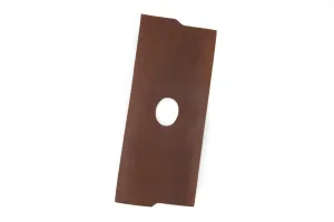 Pre-cut veg tan leather DIY card wallet