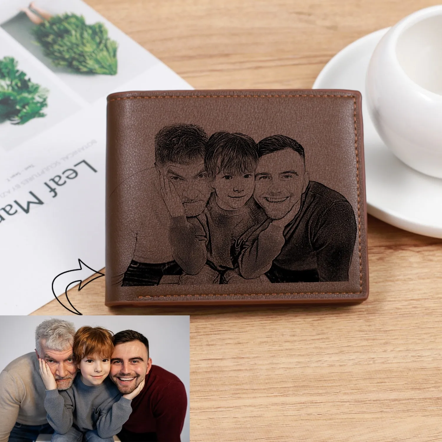 Premium Customizable Leather Wallet