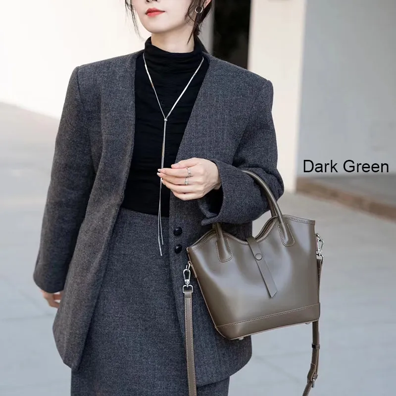 Priya Leather Tote