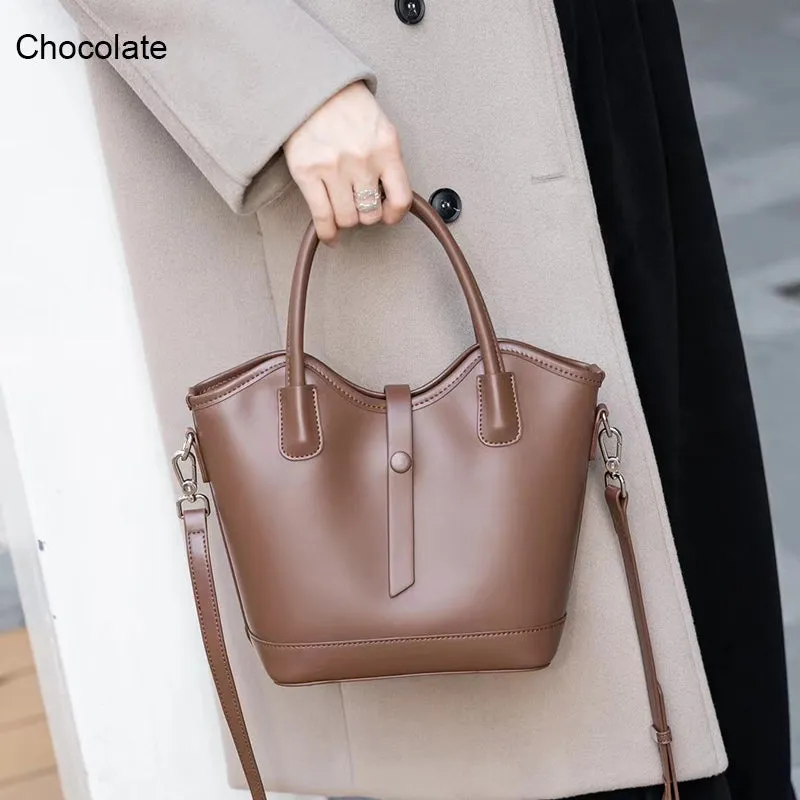 Priya Leather Tote