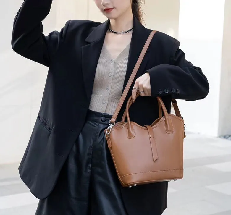 Priya Leather Tote