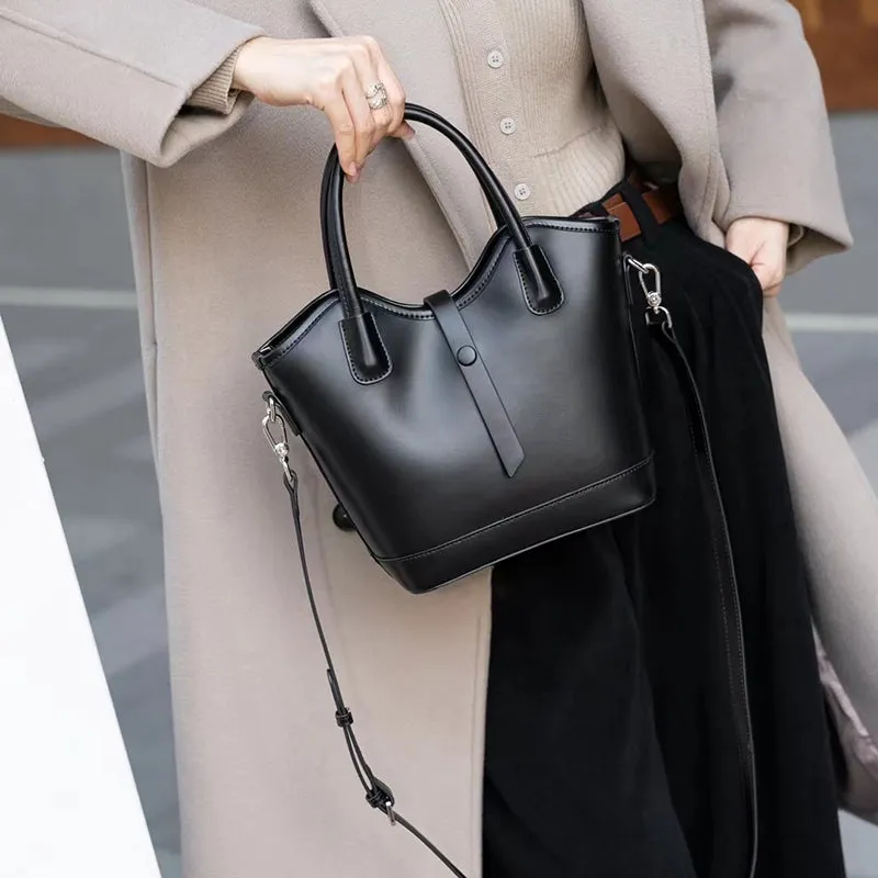Priya Leather Tote