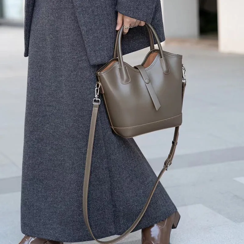 Priya Leather Tote