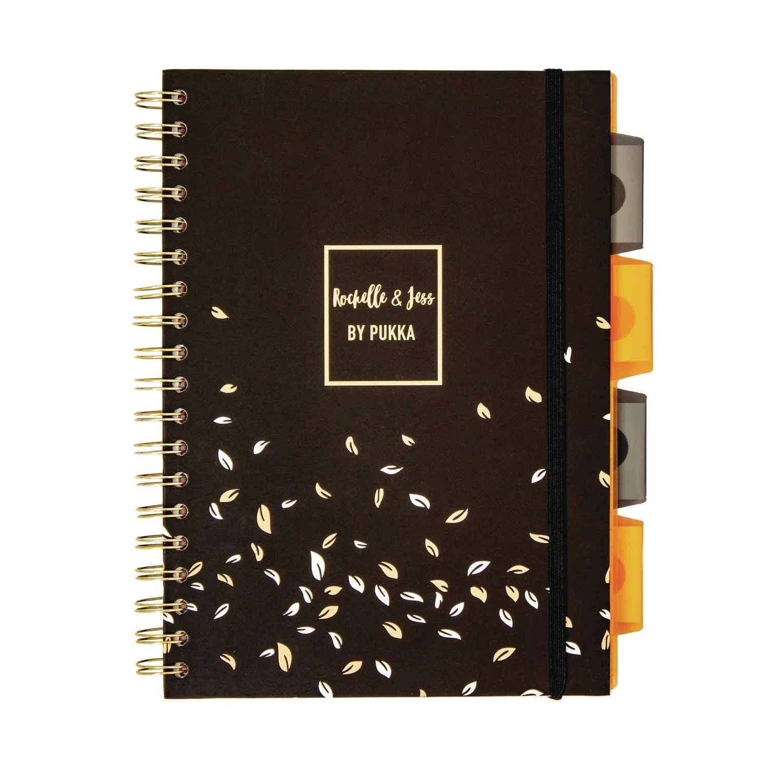 PUKKA PAD® B5 Size Project Book, 4-Subject, Medium/College Rule, Assorted Floral Covers, (100) 9.8 x 6.9 Sheets, 3/Pack