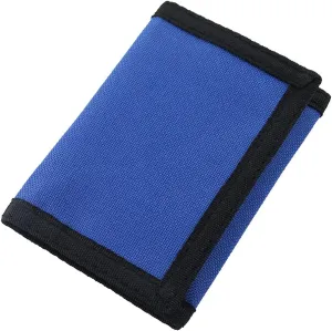 RFID Blocking Canvas Trifold Wallet with Magic Sticker for Adults And Kids
