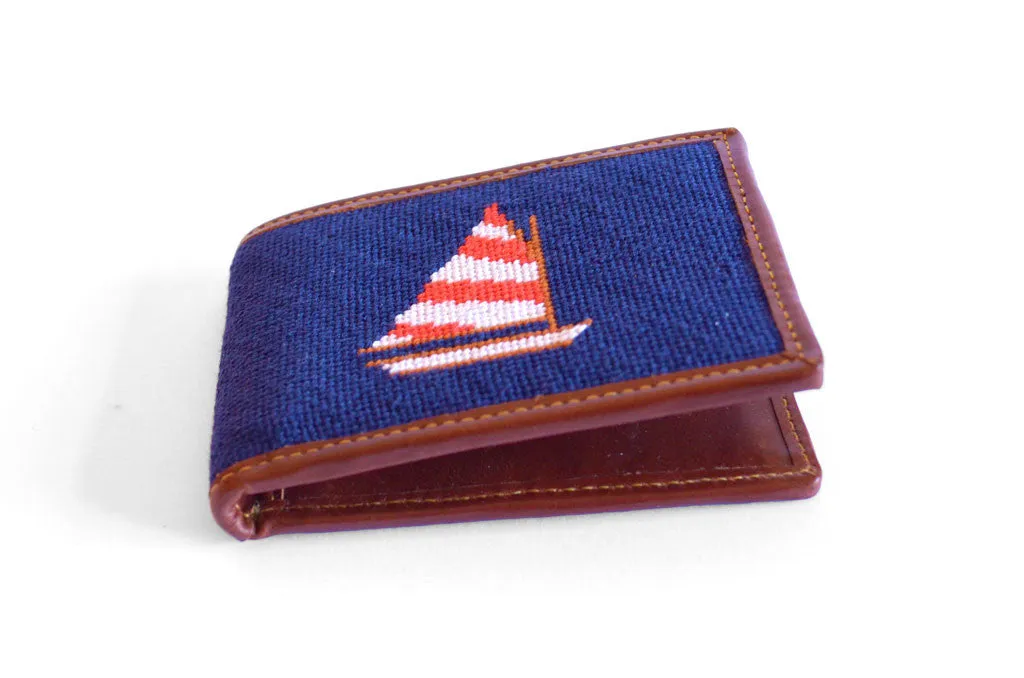 SAILBOAT NEEDLEPOINT WALLET™
