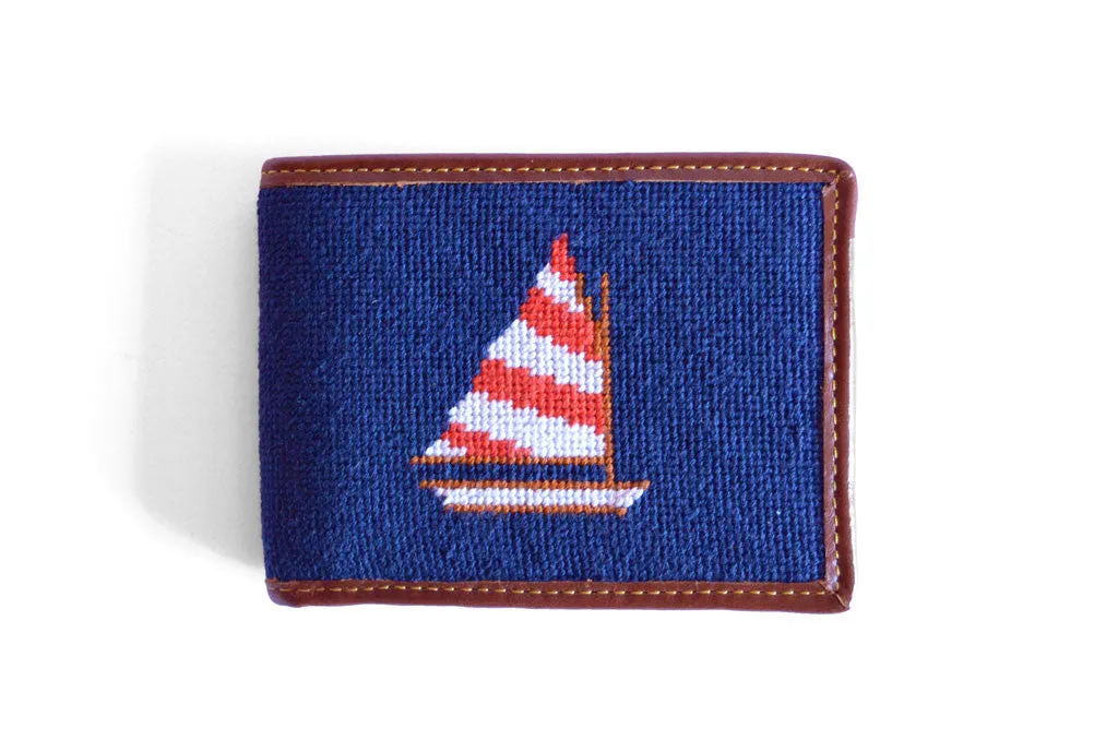 SAILBOAT NEEDLEPOINT WALLET™