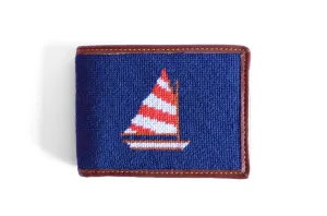 SAILBOAT NEEDLEPOINT WALLET™