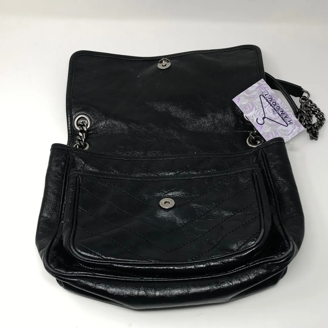 Saint Laurent Medium Niki Leather Crossbody Bag
