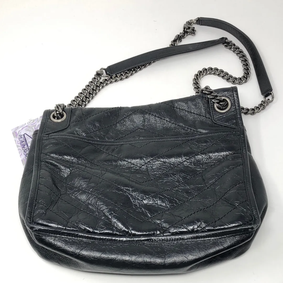 Saint Laurent Medium Niki Leather Crossbody Bag