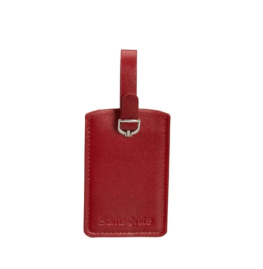 SAMSONITE RECTANGULAR LUGGAGE TAG 2PCS 3 COLOURS