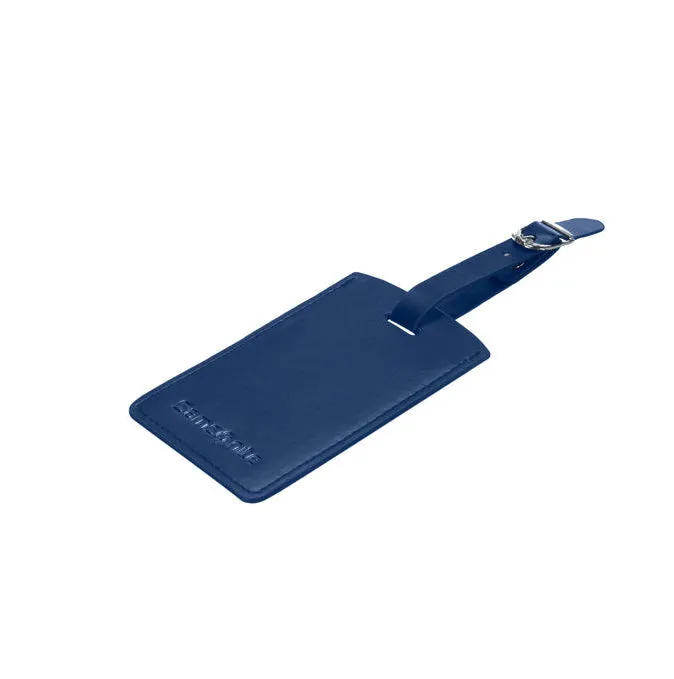 SAMSONITE RECTANGULAR LUGGAGE TAG 2PCS 3 COLOURS
