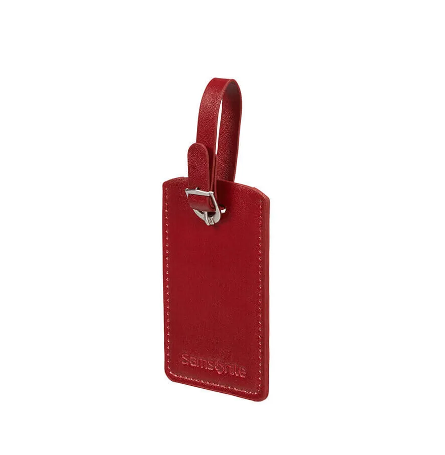 SAMSONITE RECTANGULAR LUGGAGE TAG 2PCS 3 COLOURS