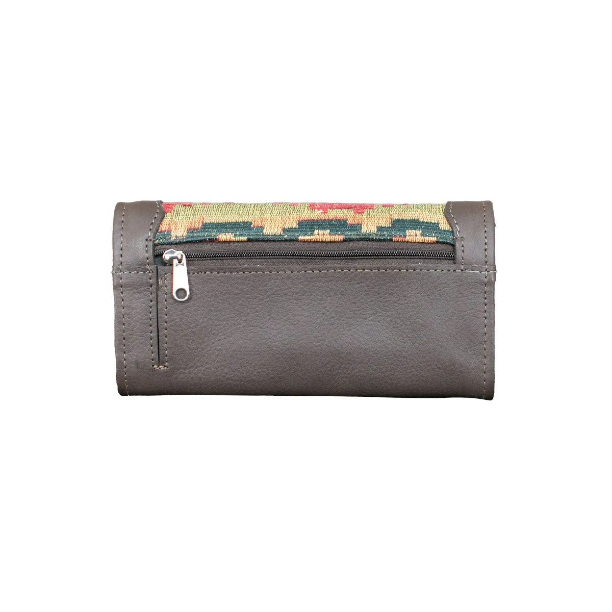 Santa Fe Hand Woven Tapestry Ladies' Tri-Fold Wallet