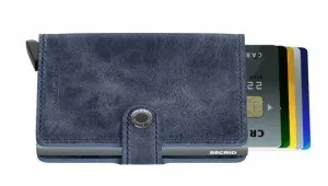 Secrid Mini Wallet Vintage Blue