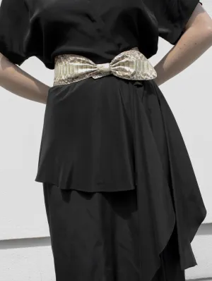 Snakeskin Wrap Belt
