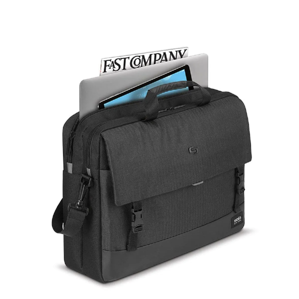 Solo Gravity Notch Briefcase