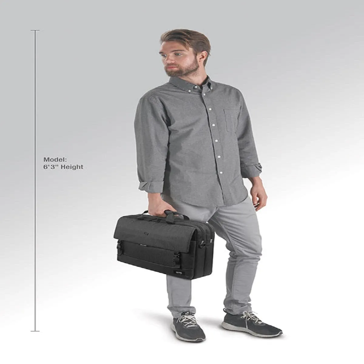 Solo Gravity Notch Briefcase
