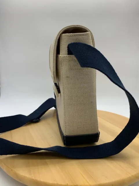 Spartina cream and navy handbags