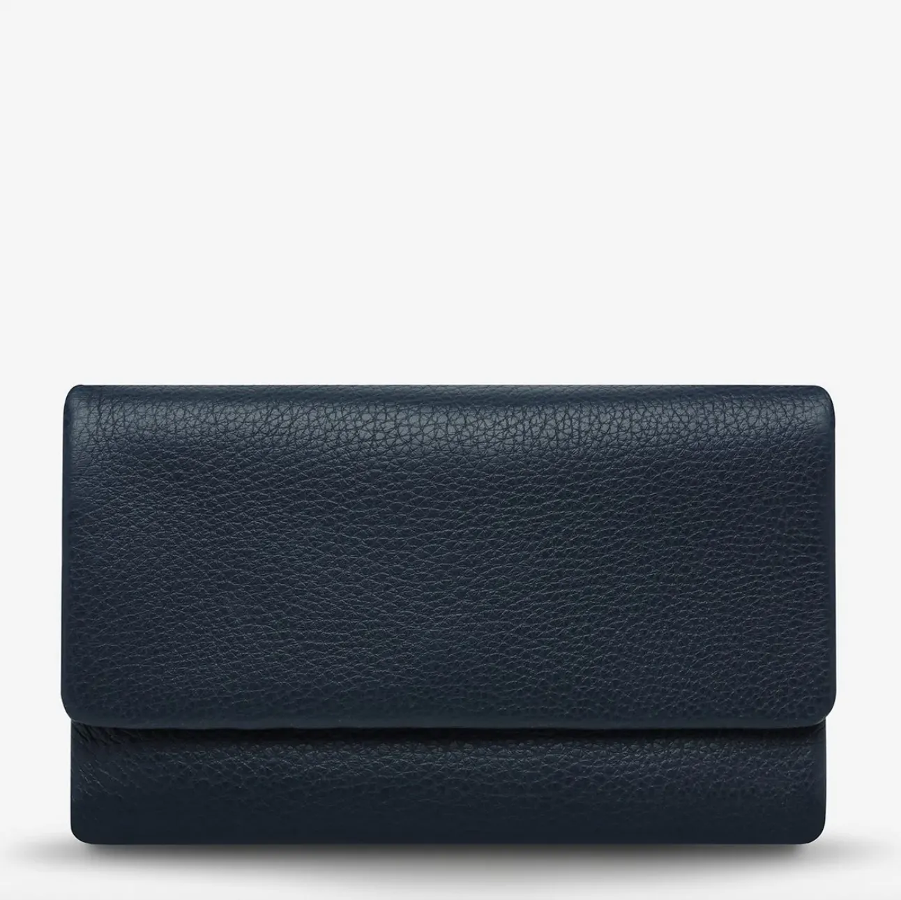 Status Anxiety, Audrey Wallet | Navy Pebble