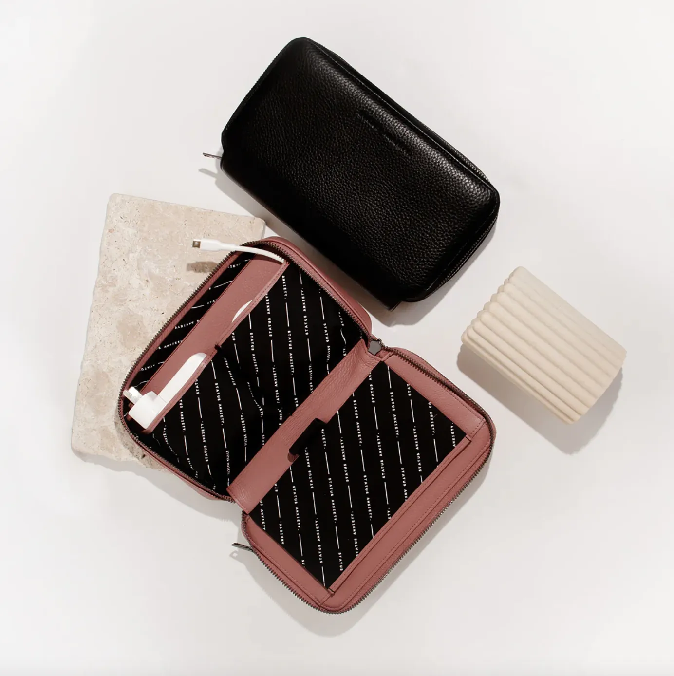Status Anxiety, Home Soon Wallet | Black