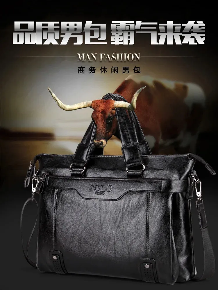 Stylish Men Briefcase - Genuine Leather
