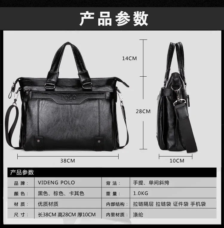 Stylish Men Briefcase - Genuine Leather