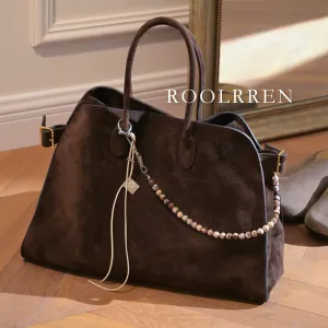 Suede Tote Bag