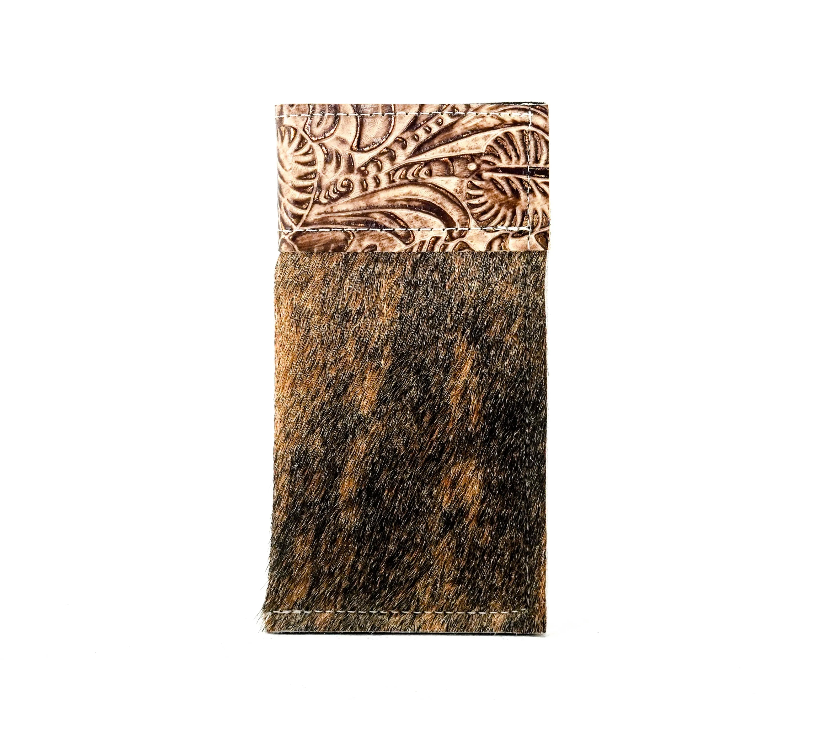 Sunglass Case - Brindle w/ Ivory & Brown Dallas Tool