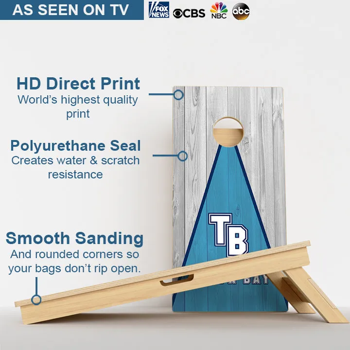 Tampa Bay Baseball Professional Cornhole Boards