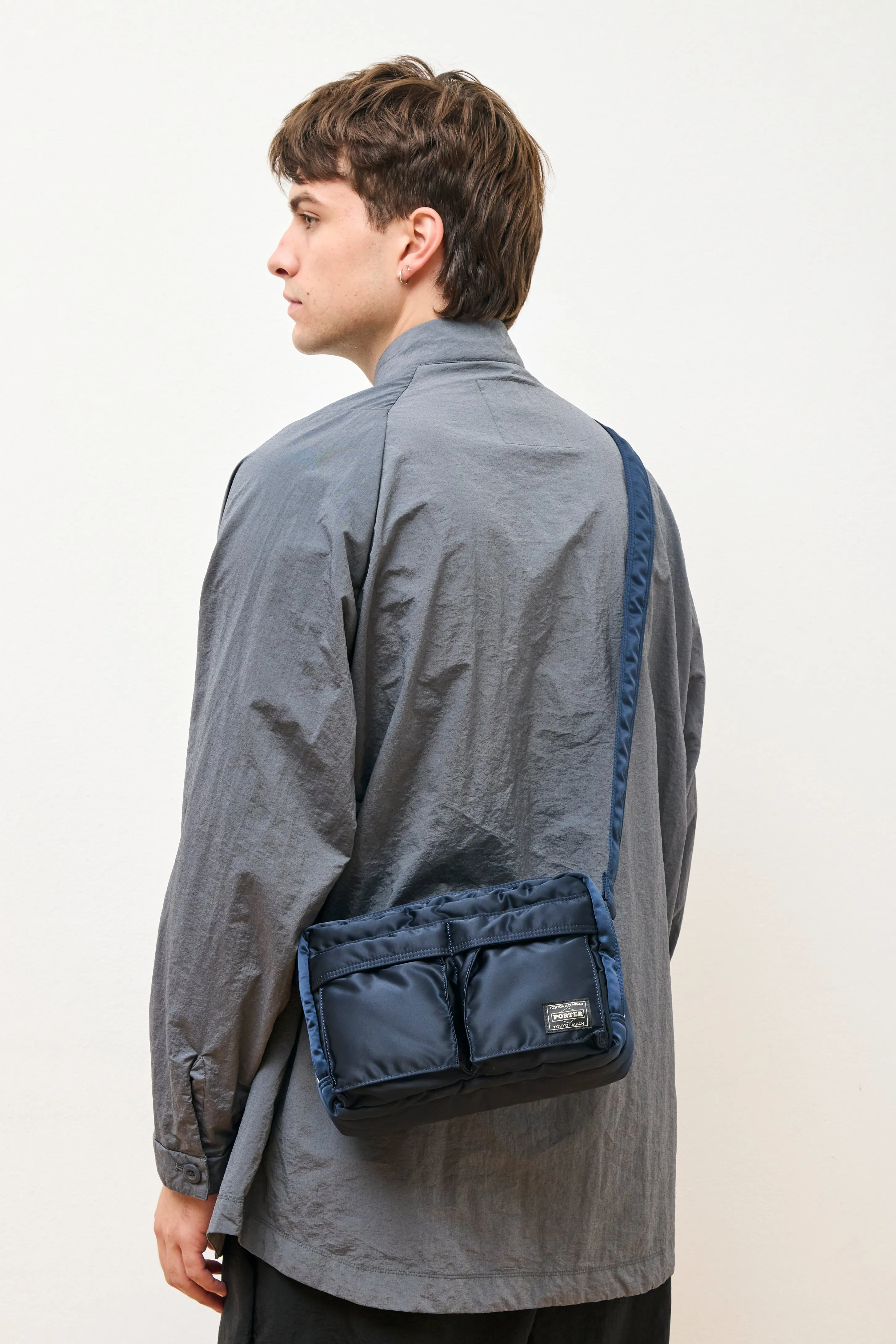 Tanker Sling Bag W-Zip Navy