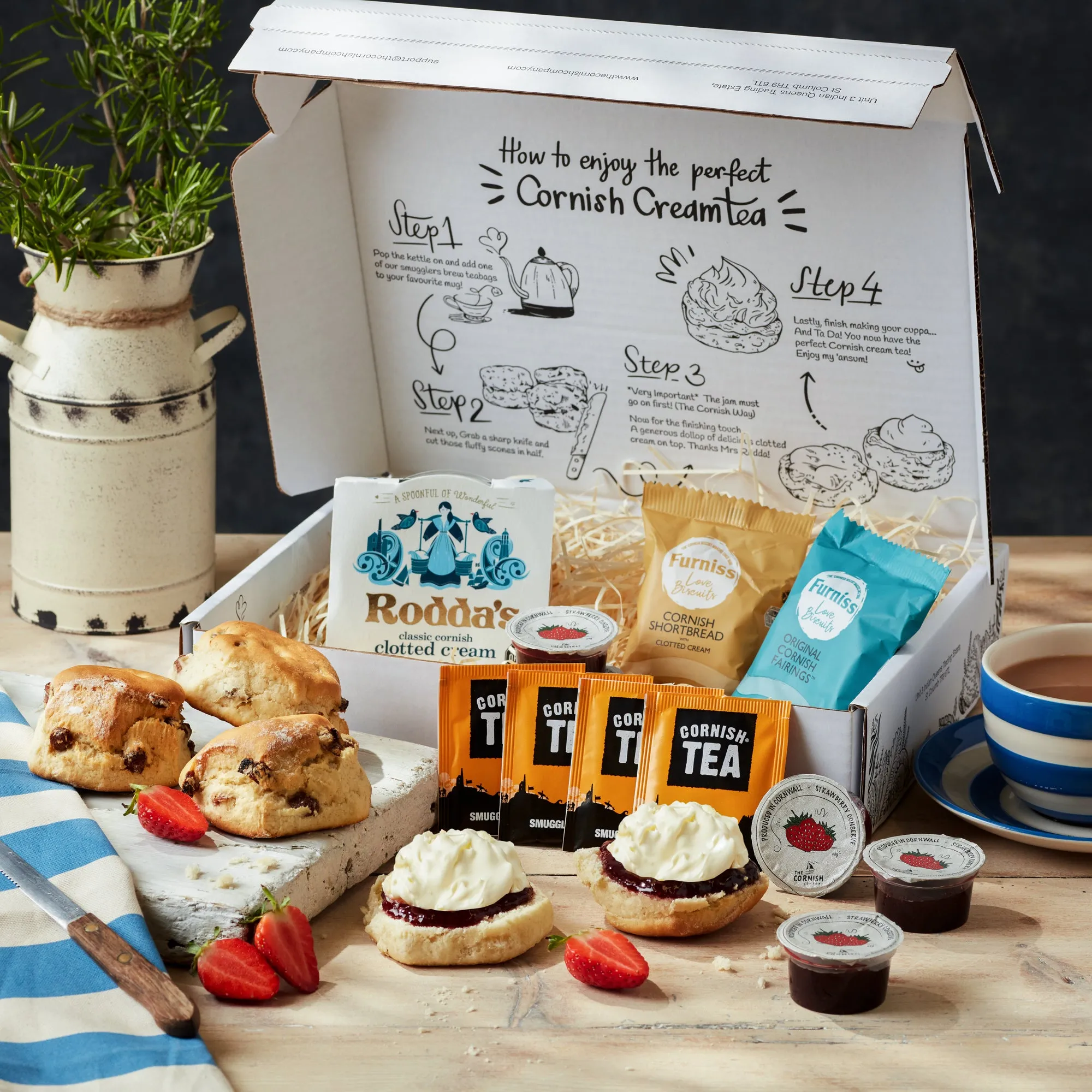 The Fruit Scone Cream Tea Hamper