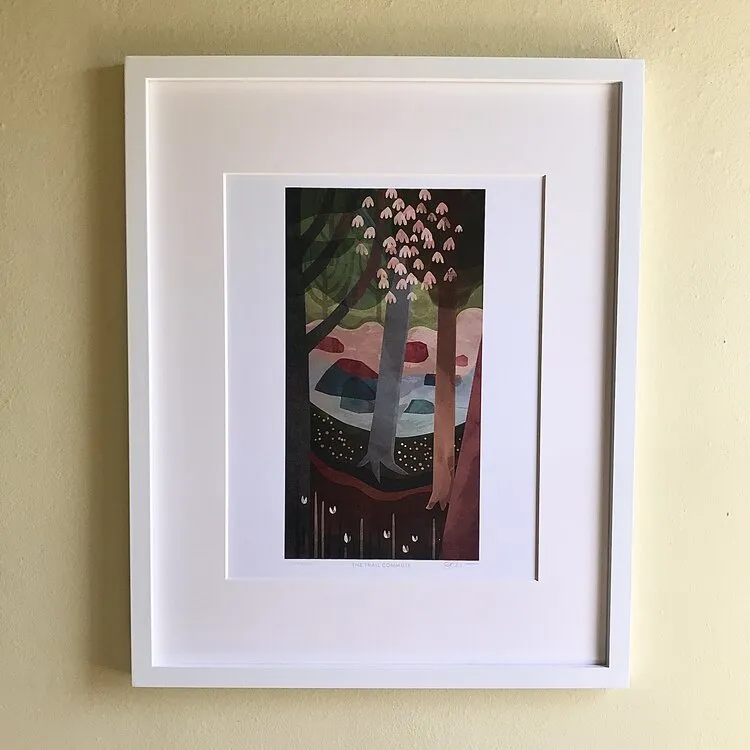 The Trail Commute Print