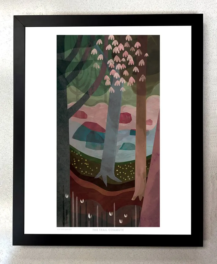 The Trail Commute Print