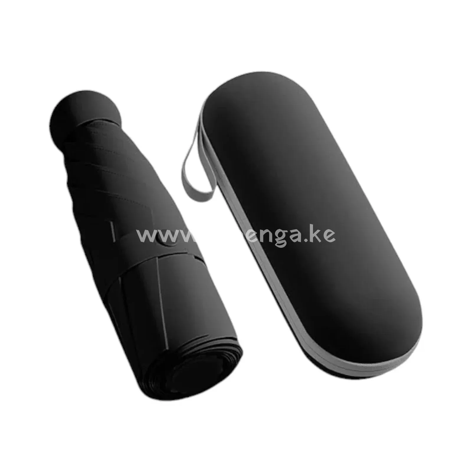 Travel Umbrella capsule, UPF50  Small Mini Umbrella with Case Folding and Portable, Compact Design Sun Umbrellas for Rain, Lightweight Rain&Sun Umbrellas for for Women Girls