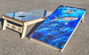 Tuna Cornhole Boards by Jason Mathias
