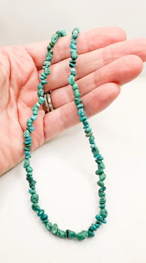 Turquoise Chip Necklace - Men's