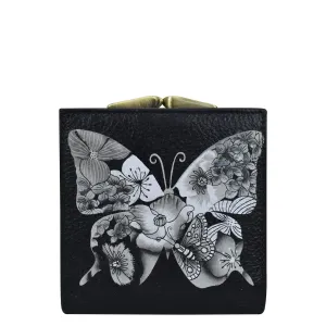 Two fold wallet w/clasp coin pocket - 1912