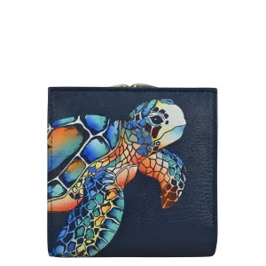 Two fold wallet w/clasp coin pocket - 1912