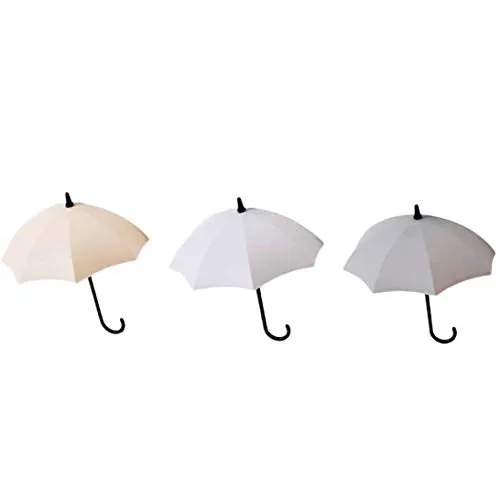 Umbrella Wall Hook, Sttech1 Cute Durable Umbrella Wall Mount Key Holder Small Items Hanger Organizer 3pcs/Set (A)