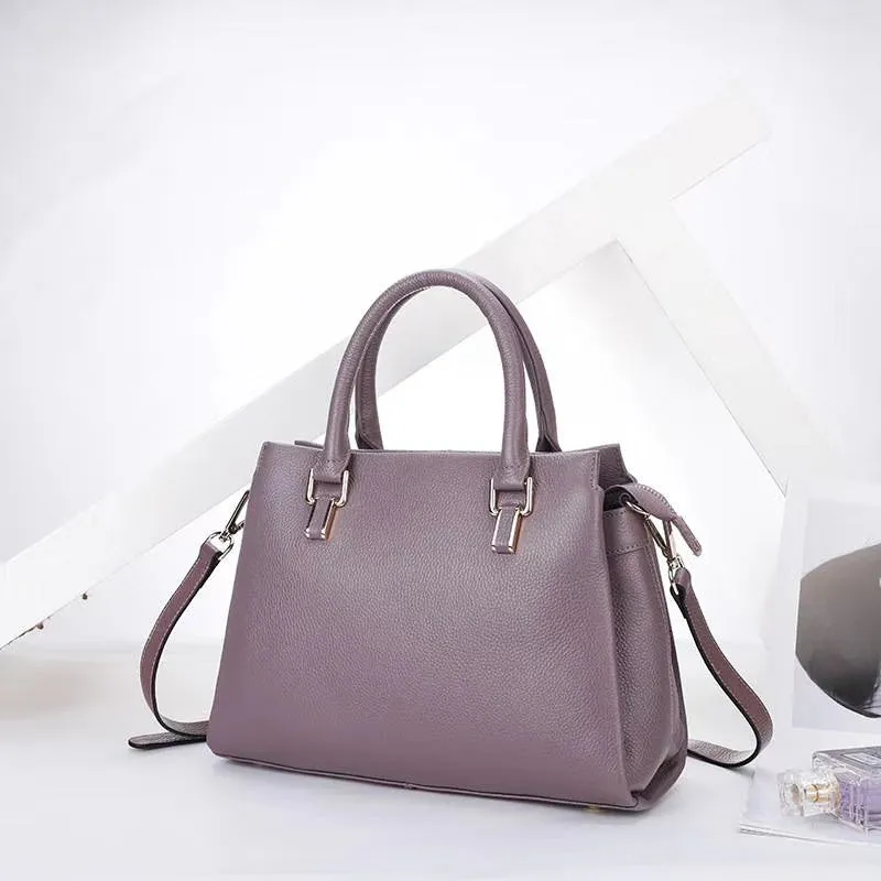 Vienka Section Leather Tote