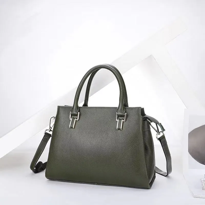 Vienka Section Leather Tote