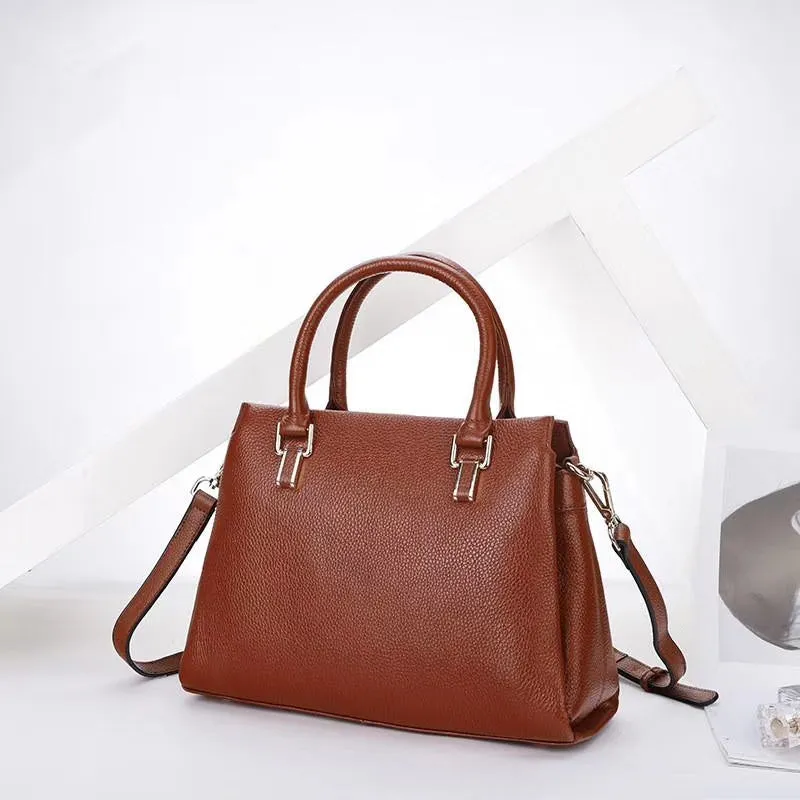Vienka Section Leather Tote
