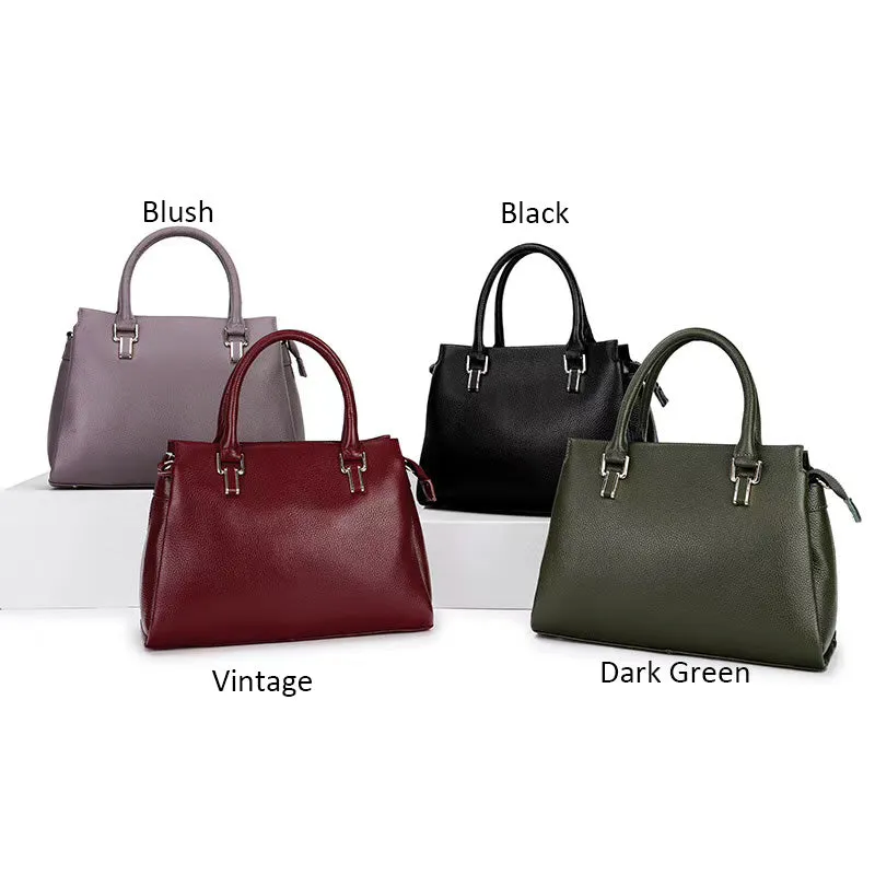 Vienka Section Leather Tote