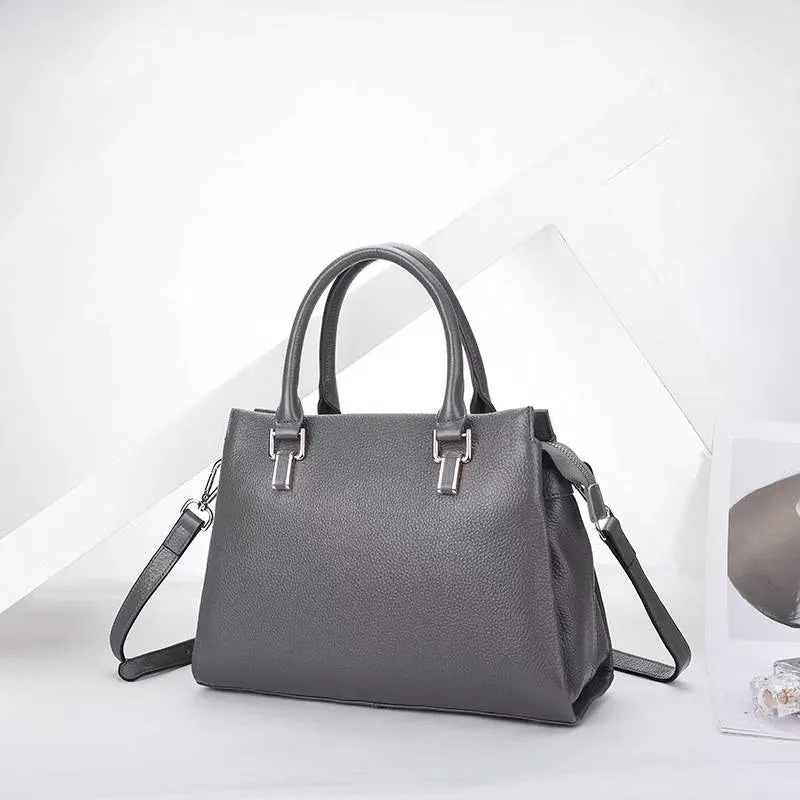 Vienka Section Leather Tote
