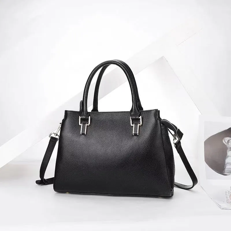 Vienka Section Leather Tote