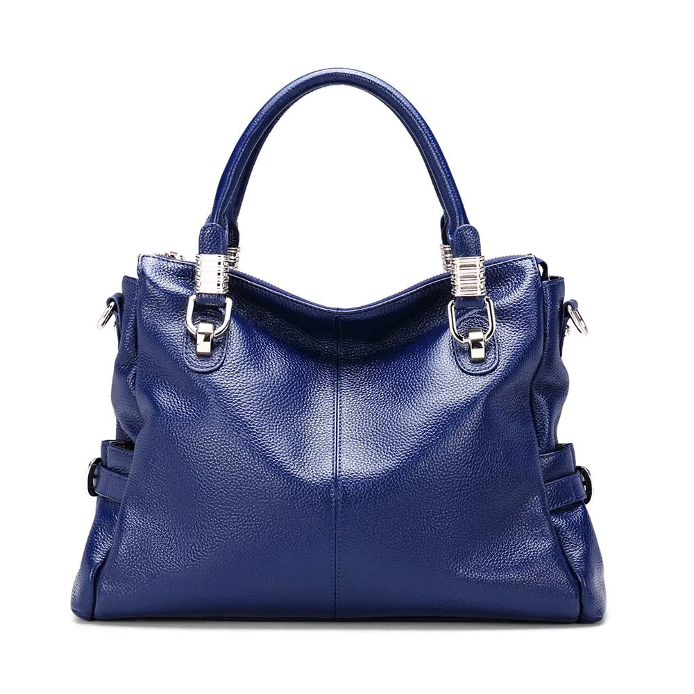 Vintage Tote Women Bag Genuine Luxury Leather Handbags